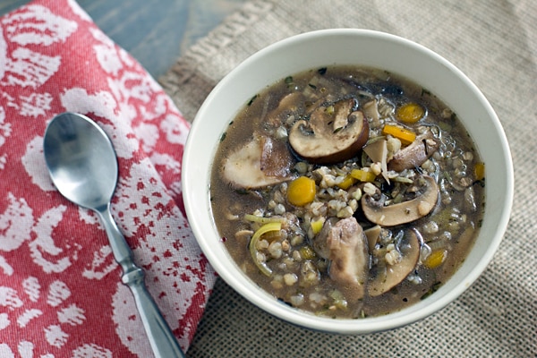 Leek & Wild Mushroom Stew Recipe