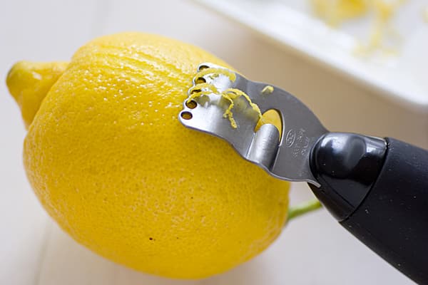Zesting Lemon