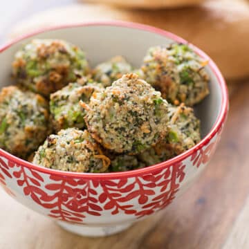 Broccoli Parmesan Meatballs Recipe