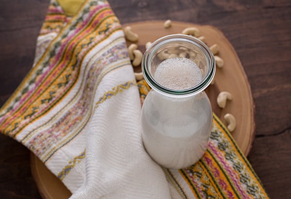 Cinnamon Vanilla Cashew Milk