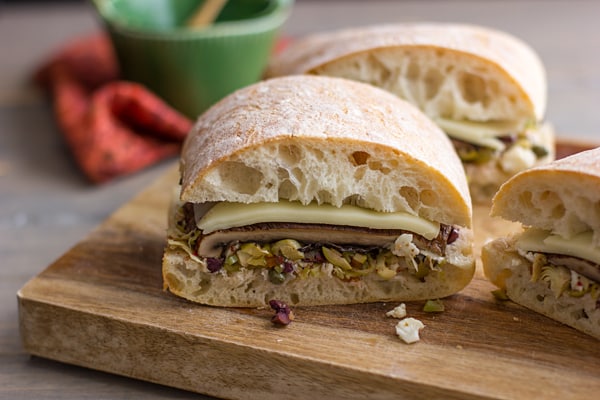 Grilled Portabella Muffuletta Recipe