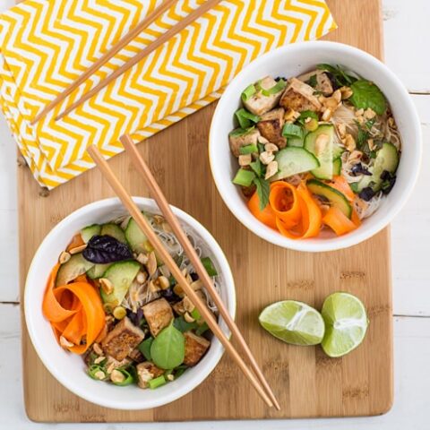 Thai Tofu and Noodle Salad