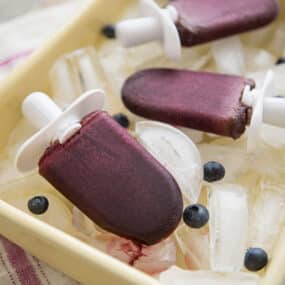Blueberry Kale Pops Recipe
