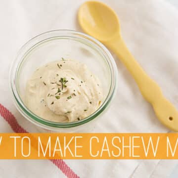 How to Make Cashew Mayo