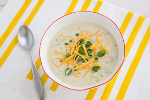 Summer Squash & Corn Chowder