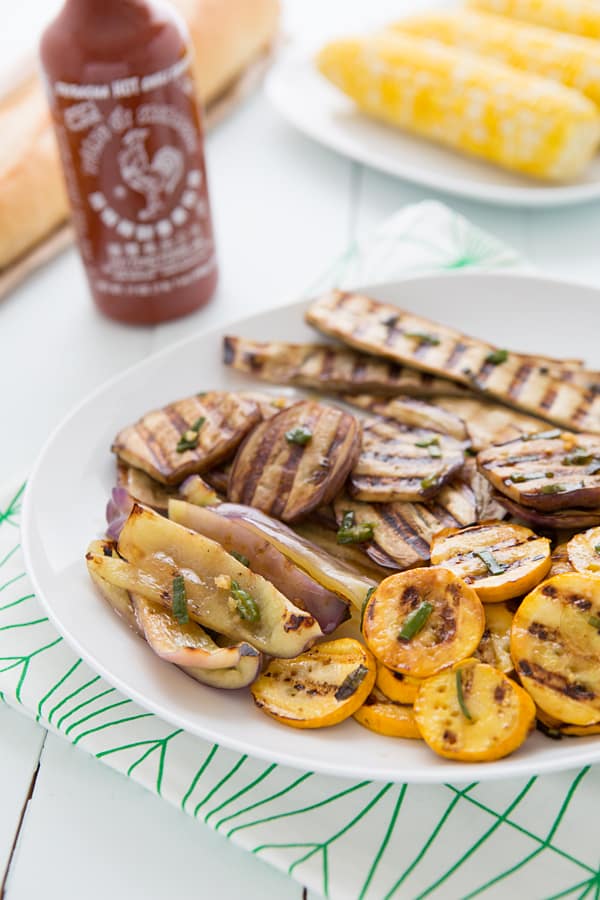 Grilled Veggies for Banh Mi Sandwiches