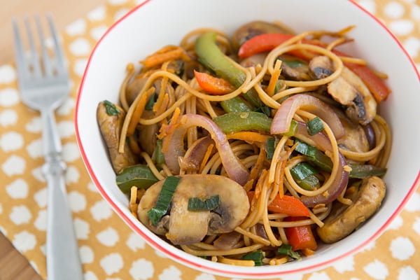 What I Ate This Week  Vegetable Lo Mein, Crispy 