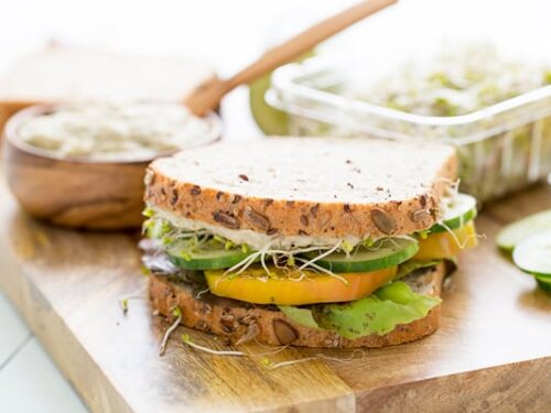 Basil White Bean Dip + Sandwich Spread