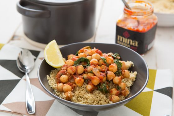 Spicy Chickpea Stew | Ready in 25 Minutes! | Oh My Veggies