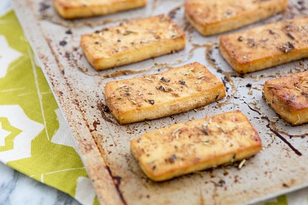 Baked Italian Herb Tofu Recipe