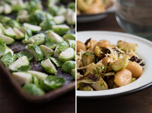 Gnocchi with Roasted Brussels Sprouts