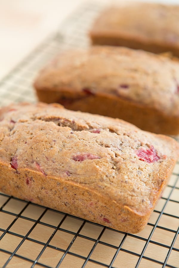 Leftover Cranberry Sauce Bread Recipe from Oh My Veggies!