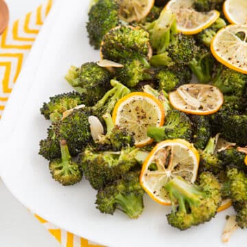 Roasted Broccoli with Meyer Lemon and Garlic Recipe