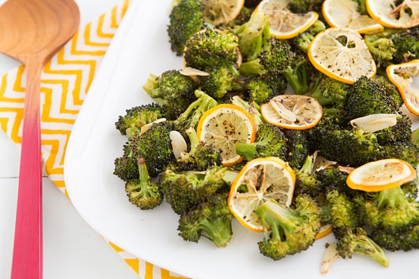 Roasted Broccoli with Meyer Lemon and Garlic Recipe