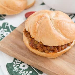 Sloppy Lentil Sandwich Recipe