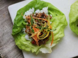 Vegetarian Asian Lettuce Wraps Recipe From Oh My Veggies