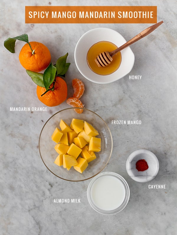 Mandarin Breakfast Smoothie - Downshiftology