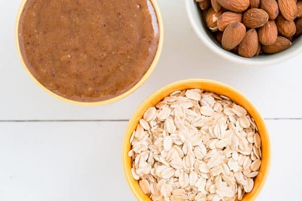 Salted Caramel Granola Bar Ingredients