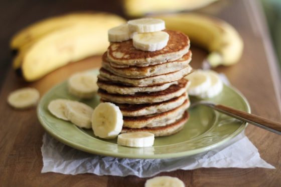 Gluten-Free Vegan Banana Silver Dollar Pancakes