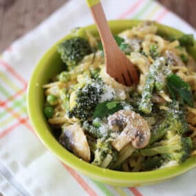 One-Pot Pasta Primavera