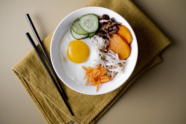 Sweet Potato Bibimbap Recipe