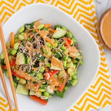 Thai Peanut Empowered Noodle Bowl Recipe