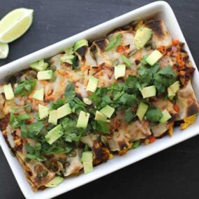 Huevos Rancheros Enchiladas