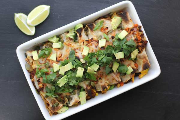 Huevos Rancheros Enchiladas