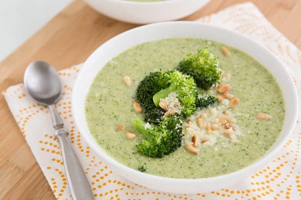 Creamy Broccoli-White Bean Soup