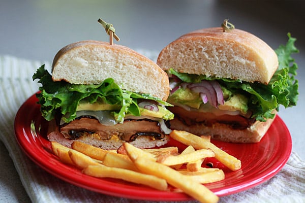 Grilled Portabella Burgers