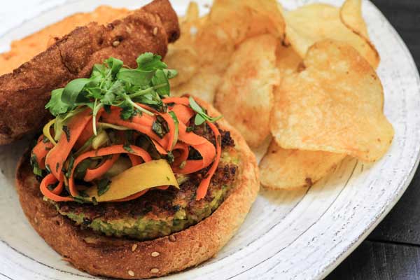 Blot kontroversiel flyde Vegetarian Thai Veggie Burgers | Oh My Veggies