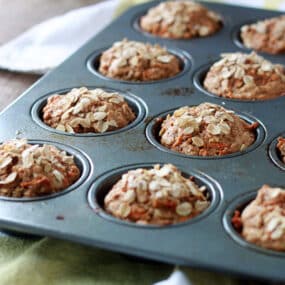 Vegan Spiced Carrot Muffins