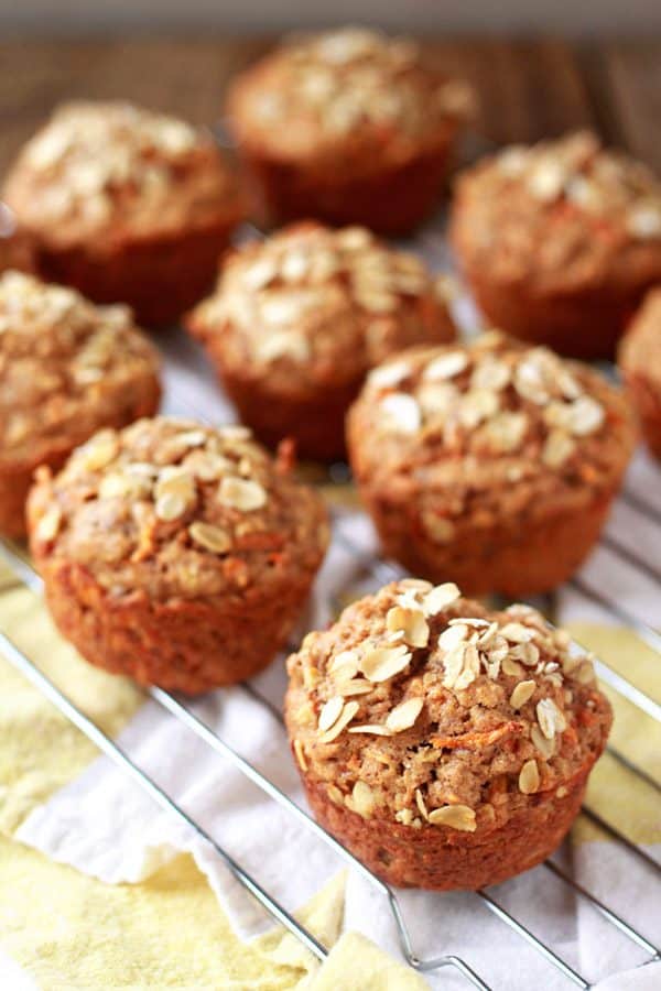 Spiced Carrot Muffins