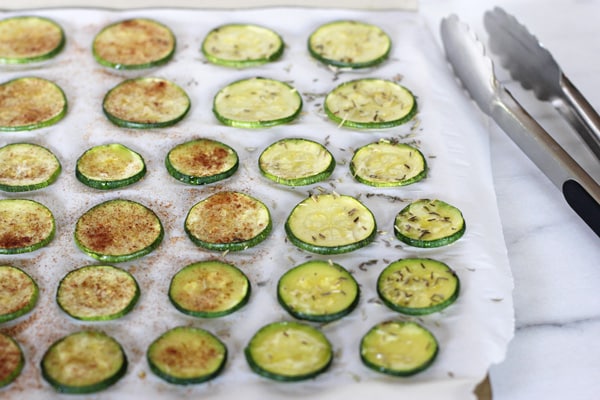 Bake Zucchini Slices