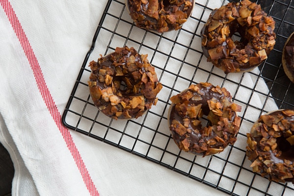 Chocolate Coconut Bacon Doughnuts Recipe