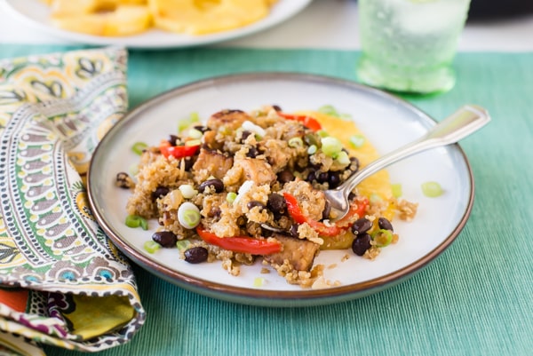 Cuban Fried Quinoa