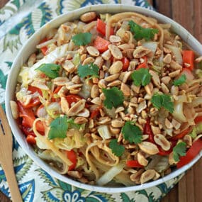 One-Pot Sesame Noodles & Veggies