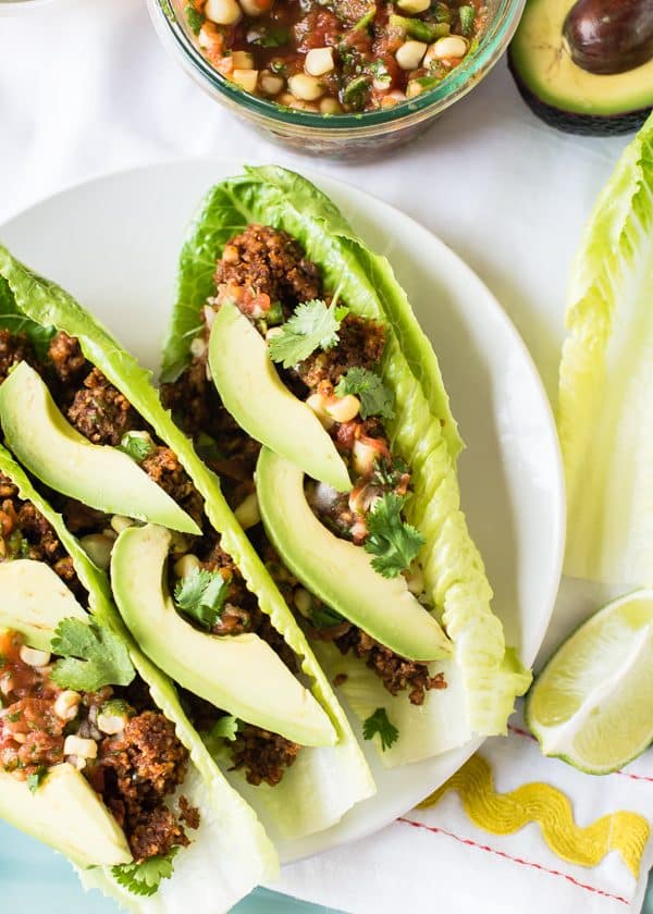Heat-Free Lentil & Walnut Tacos