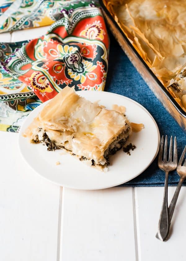 Vegan Kale Spanakopita