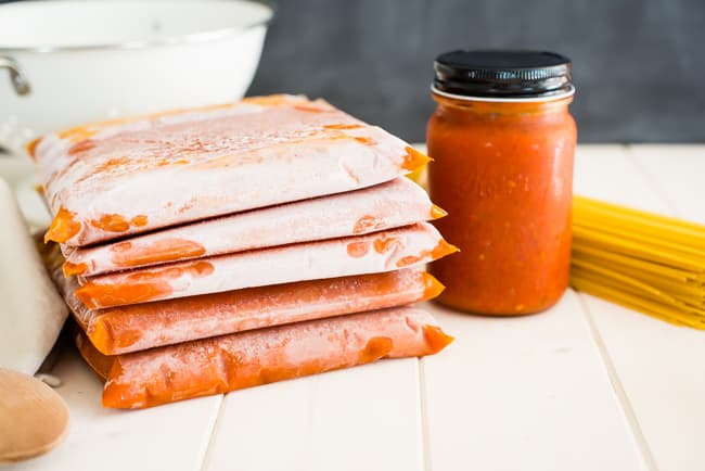 How To Make Freeze Homemade Tomato Sauce From Ohmyveggies Com