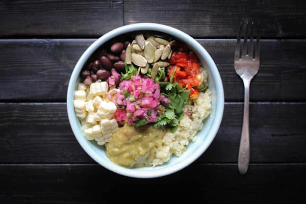 Lunchbox-Friendly Mexican Cauliflower Rice Salad
