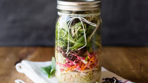 Rainbow Salad Jar  Healthy Lunch Ideas - Heart Foundation