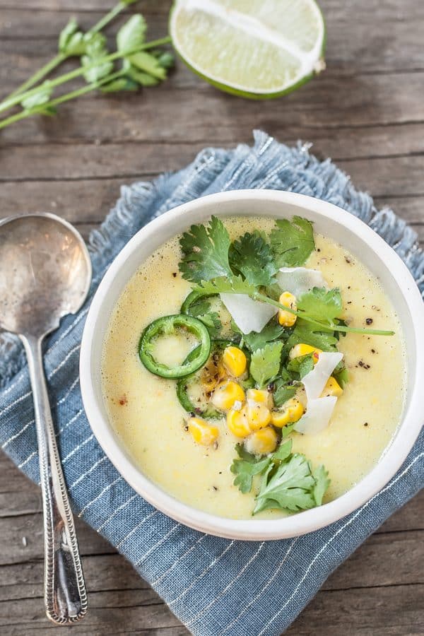 Sweet Corn & Coconut Milk Chowder