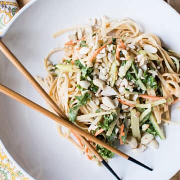 Sweet and Spicy Cold Peanut Noodles