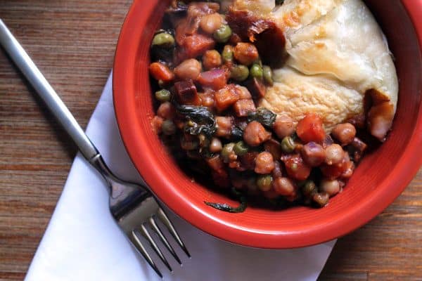Easy Chickpea Pot Pies