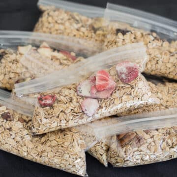 DIY Instant Oatmeal Packets