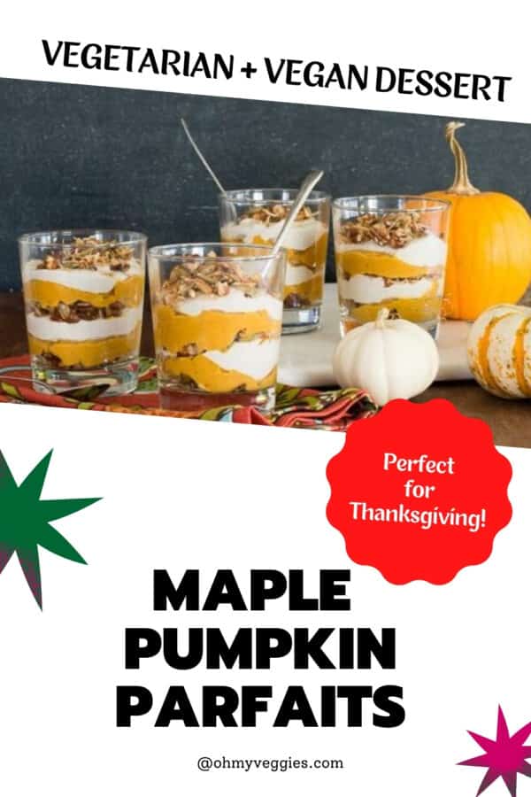 Maple Pumpkin Parfaits