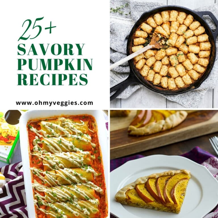 25+ Savory Vegetarian Pumpkin Recipes Oh My Veggies!