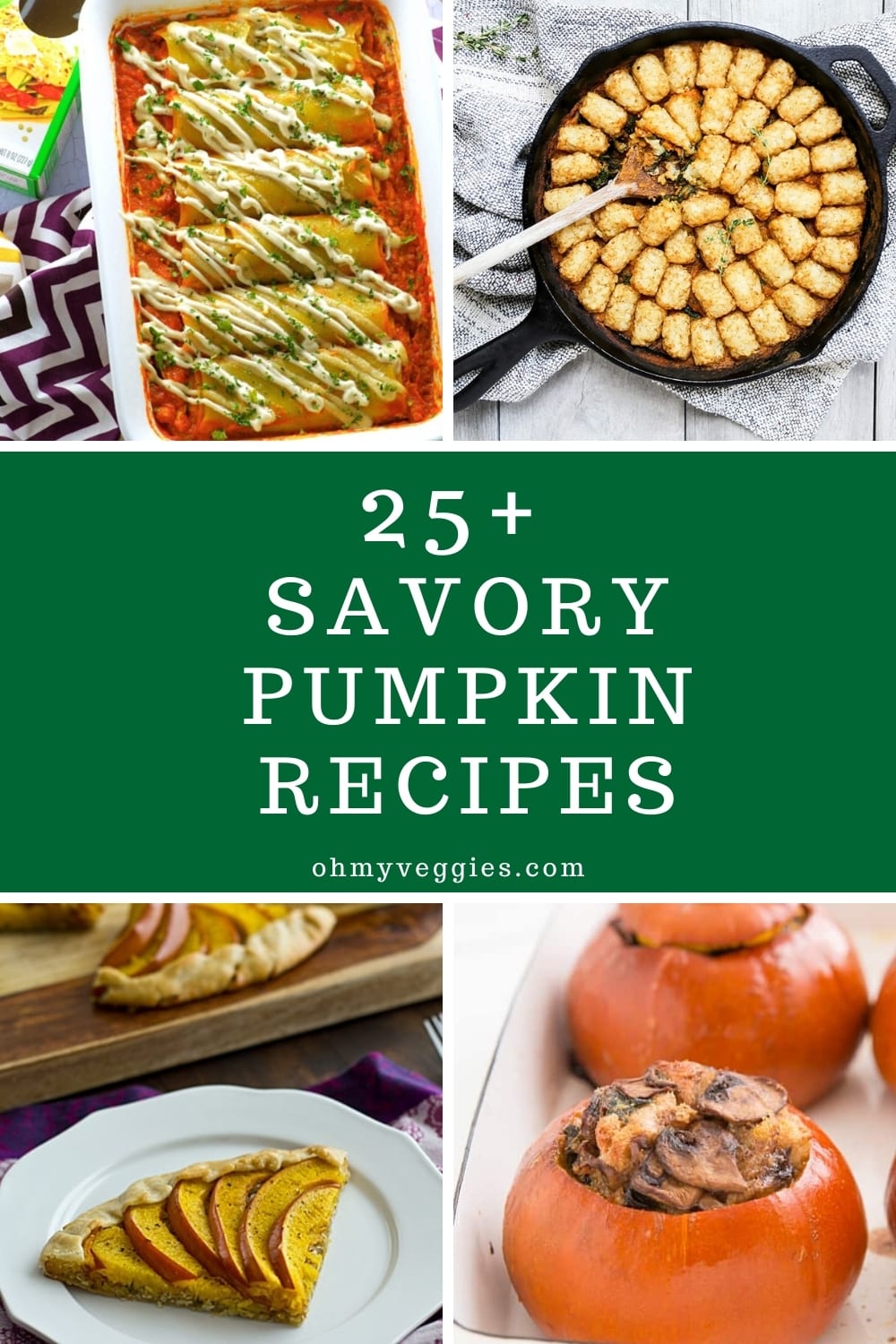 25+ Savory Vegetarian Pumpkin Recipes Oh My Veggies!