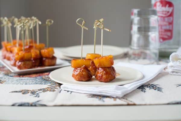 Sweet and Sour Tempeh Meatballs